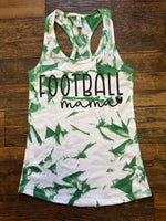 Football Mama Tie-Dye Tank