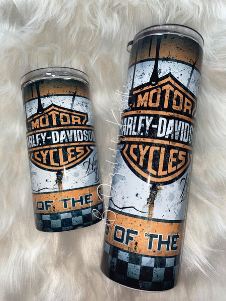 Harley Davidson Drip Tumbler