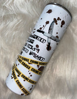 Crime Junkie Tumbler